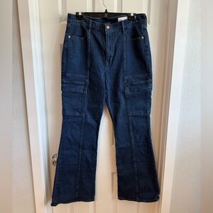 GAP Dark Blue Flare Jeans